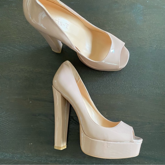 Chris-T Women’s Chunky Heels - Picture 1 of 7